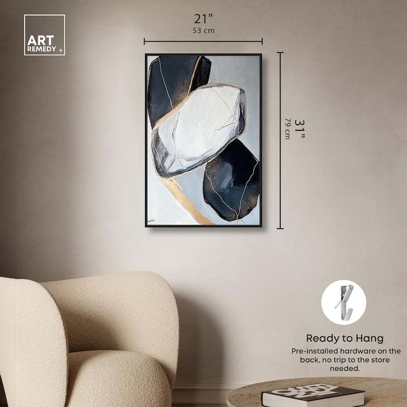Mineral Essence I Canvas by Art Remedy