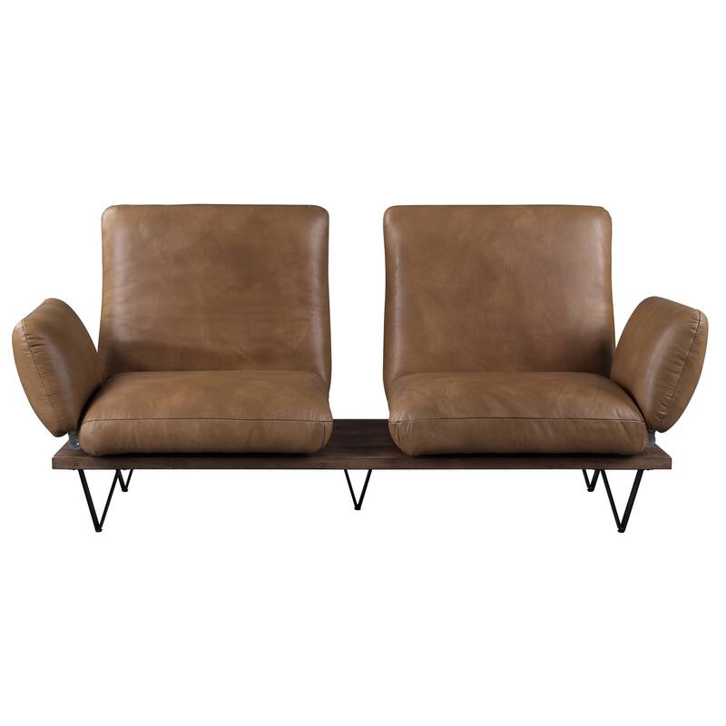 Thurston Nutmeg Swivel Sofa