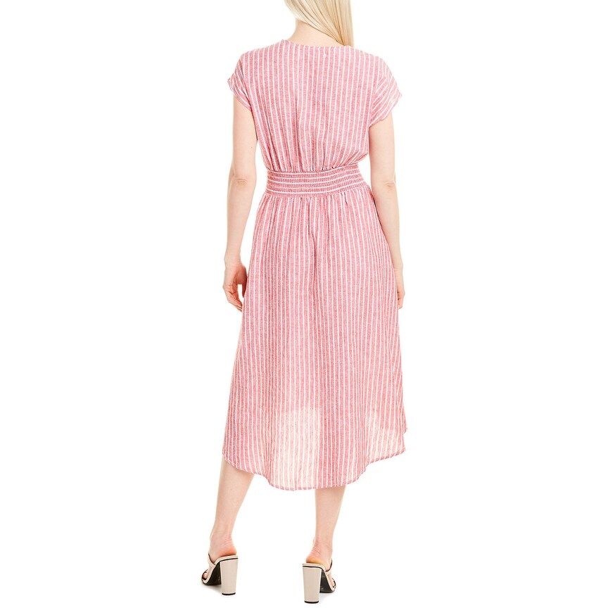 max studio linen dress
