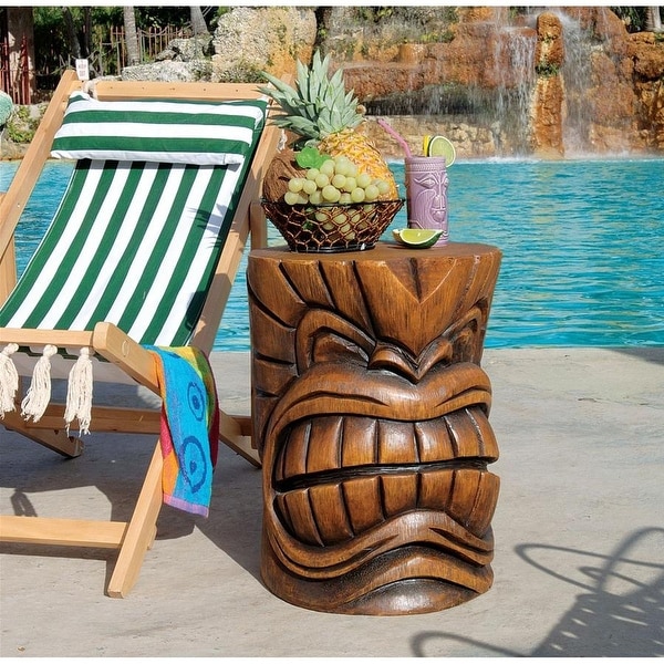 Shop Design Toscano The Kanaloa (Teeth) Grand Tiki Sculptural Table Design Toscano The Kanaloa (Teeth) Grand Tiki Sculptural Table - Shop Design Toscano The Kanaloa (Teeth) Grand Tiki Sculptural Table