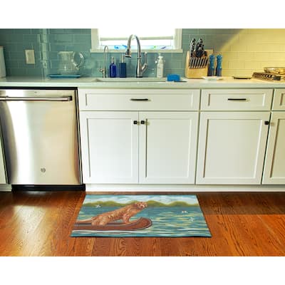 Liora Manne Esencia Lake Dog Indoor/Outdoor Mat