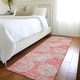 preview thumbnail 85 of 132, Premium Washable Super Soft Modern Sphere Mayfield Rug Salmon - 2'3" x 7'6"