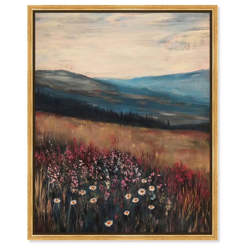 Gloaming Glade Canvas by Art Remedy - Gold - 24" x 30"