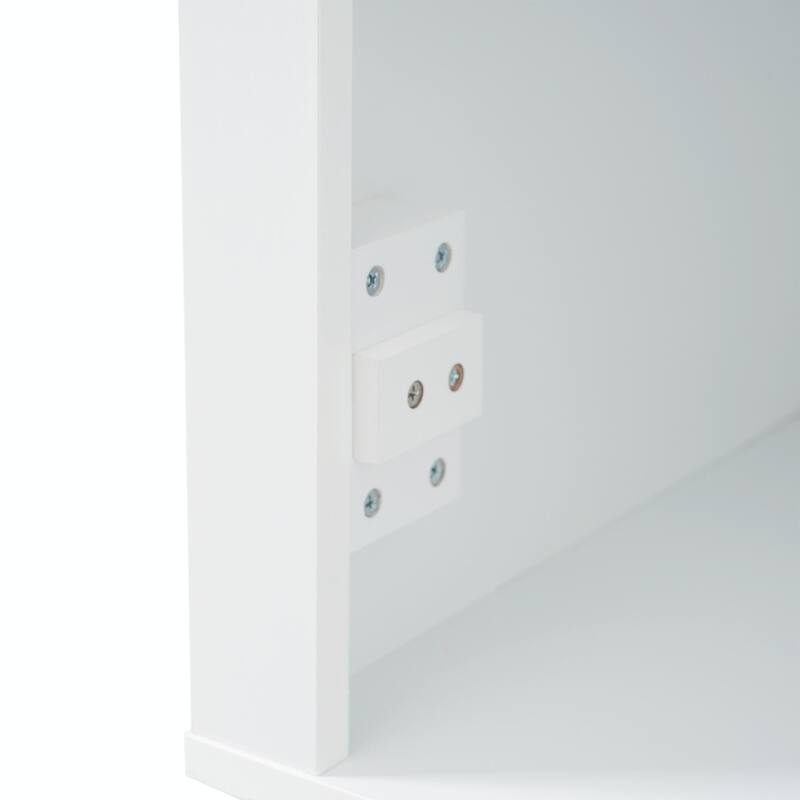 71-Inch Tall Freestanding Bathroom Vanity with Damping-Hinge Doors and Drawers, Featuring a Modern, Elegant Design