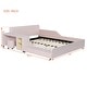 preview thumbnail 70 of 83, Baby Toddler Growing Bed Skin Friendly Upholstered Bed