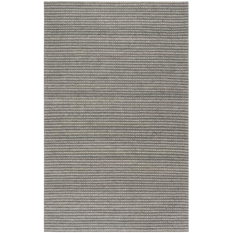 SAFAVIEH Handmade Natura Gerrita Wool Area Rug - 5' x 8' - Dark Grey