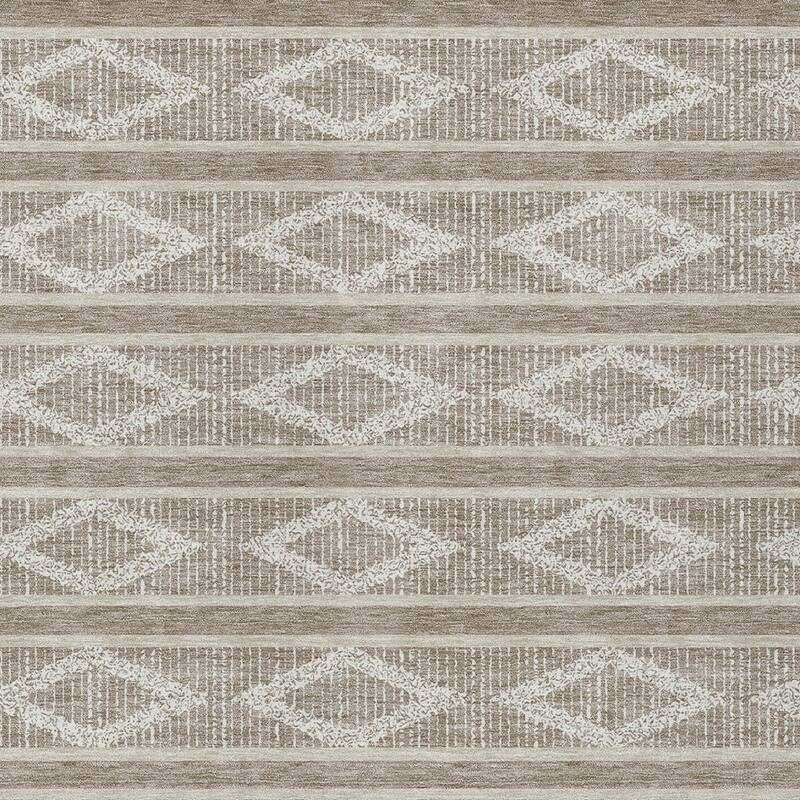 HomeRoots Geometric Transitional Rectangle Outdoor Rug