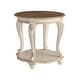 preview thumbnail 2 of 3, Realyn End Table - White/Brown
