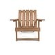 preview thumbnail 163 of 172, Shoreline Fully Assembled All-Weather HDPE Outdoor Folding Modern Adirondack Chair