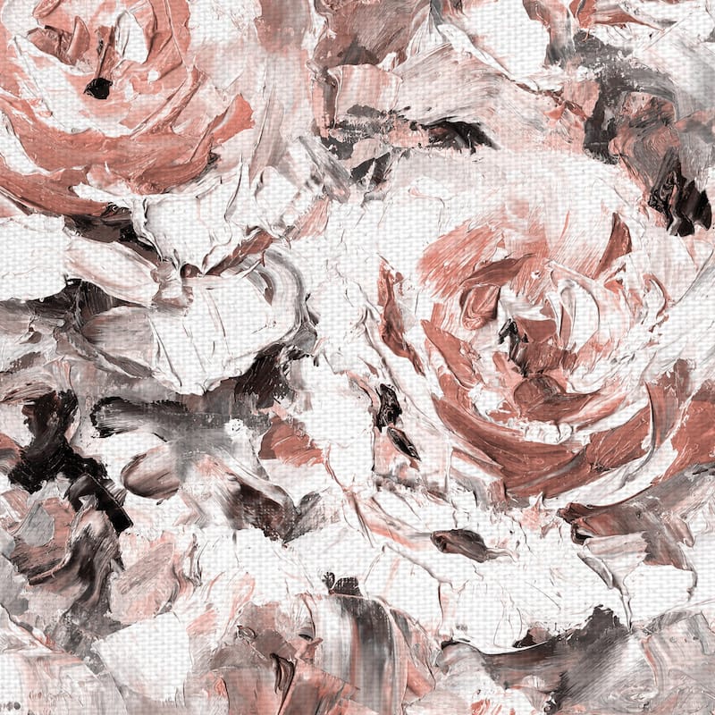 Le Jardin Blush by Belle Maison Canvas Art Print