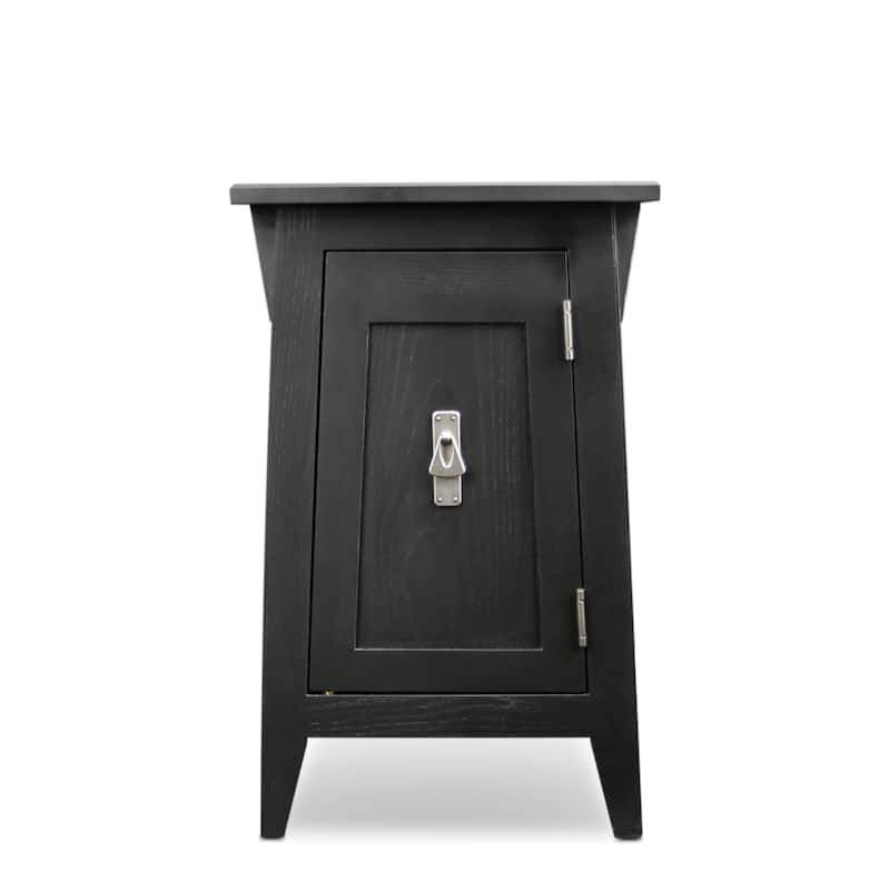 Leick Home Traditional Solid Wood Mission Cabinet End Table