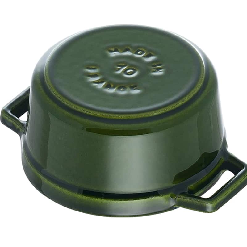 STAUB Cast Iron 0.25-qt Mini Round Cocotte
