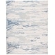 preview thumbnail 35 of 38, SAFAVIEH Handmade Abstract Mahmooda Contemporary Wool Rug 10' x 14' - Ivory/Blue - Rectangle