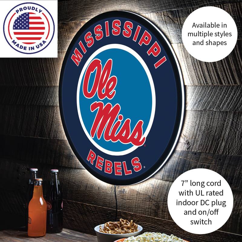 Ole Miss LED Lighted Sign