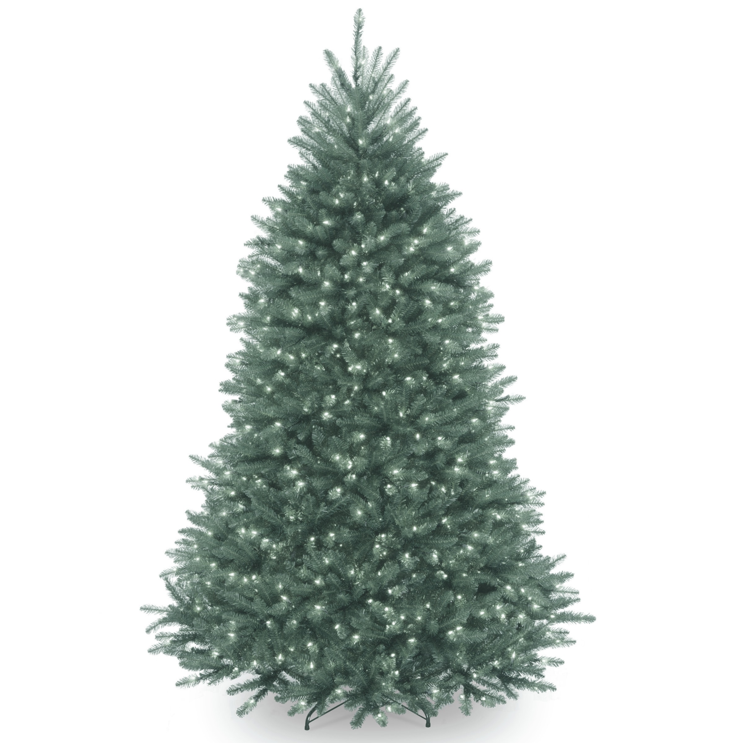 National Tree Company 6.5 ft. Dunhill Blue Fir Tree with Clear Lights - 6.5 Foot