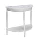 preview thumbnail 23 of 25, Convenience Concepts French Country Half-Round Entryway Table with Shelf
