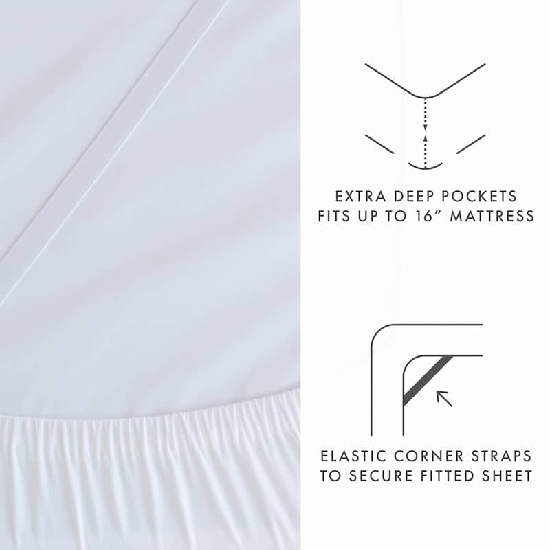 Becky Cameron Linen & Rayon from Bamboo Blend Deep Pocket 4 Piece Sheet Set