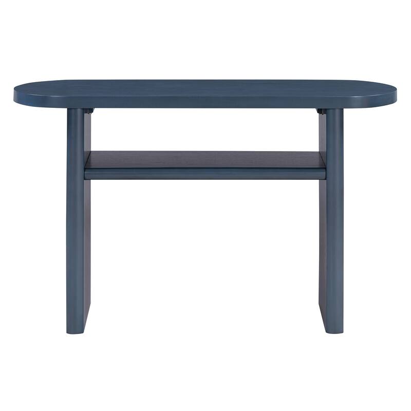 Minimalist Console Table with Rounded Edges