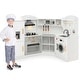 preview thumbnail 28 of 34, Costway Corner Play Kitchen Toddler Kitchen Playset with Range Hood, - See Details