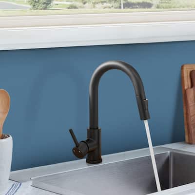 Topcraft Single Handle Stainless Steel Bar Faucet with Sprayer