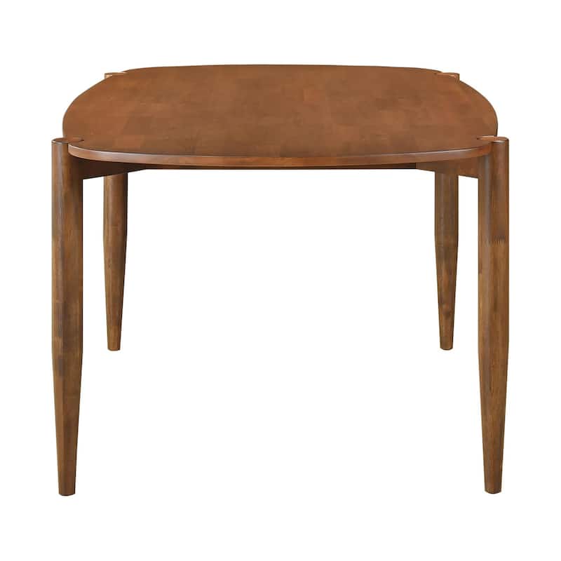 Whisten Walnut 5-piece Solid Wood Dining Set