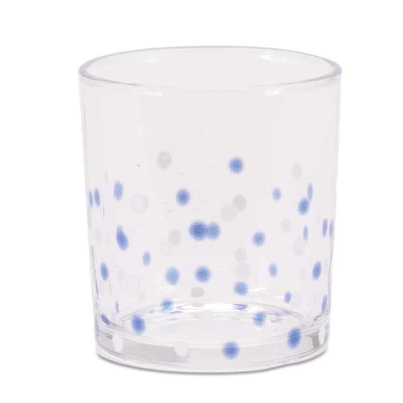 Dotted Glass Votive Candle Holder (Set of 3)