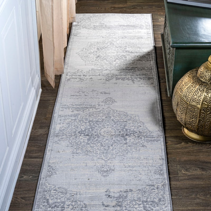 JONATHAN Y Traditional Persian Vintage Medallion Area Rug