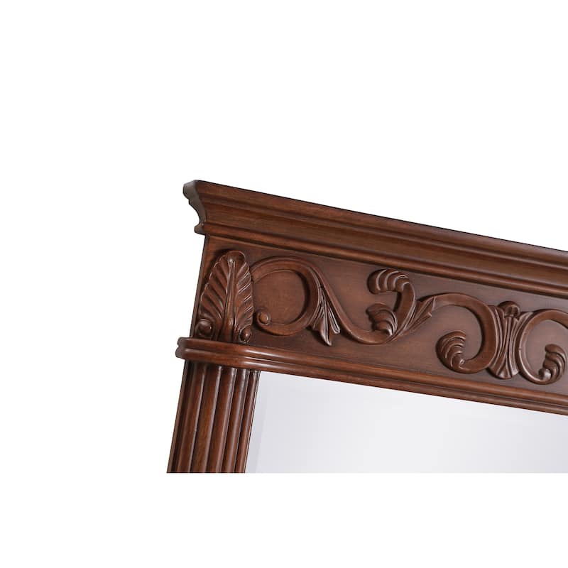 Roman 25" Teak Mirror