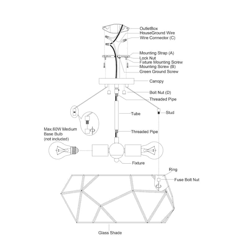 James Allan VXCF89322 Fountain 3 Light 16" Wide Semi-Flush Drum