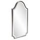 preview thumbnail 3 of 5, Allan Andrews Stainless Steel Framed Hand Beveled Shield Mirror