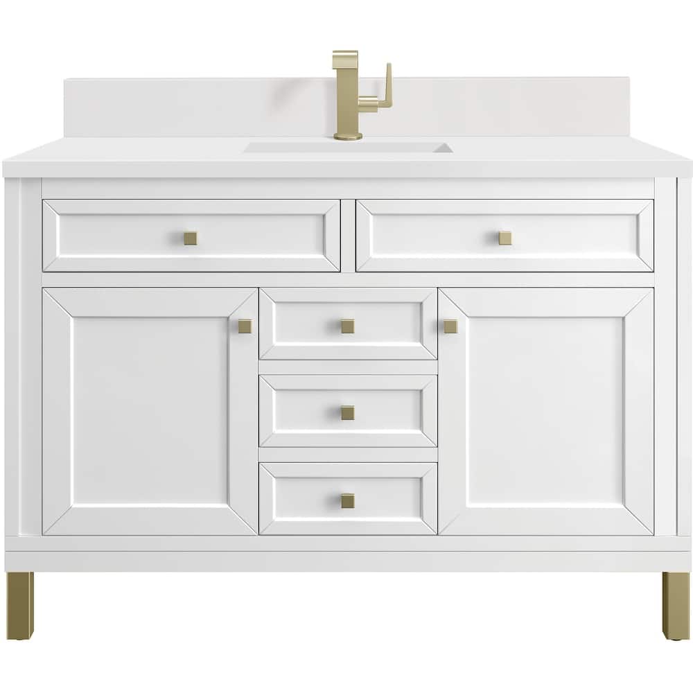 James Martin Vanities 503-V48-1WZ Chicago 48" Free Standing Single