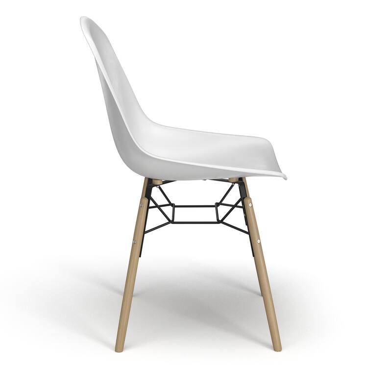 Lene Side Chairs with Natural Legs (Set of 2)