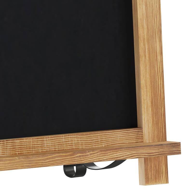 Freestanding Tabletop or Wall Mount Magnetic Chalkboard