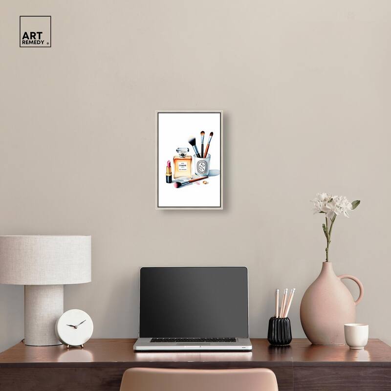 Bottle Beauty Canvas by Art Remedy