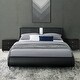preview thumbnail 2 of 18, camdenisle Home Decor Carlton Bed, Queen, Black