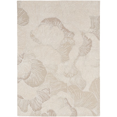 Nourison Avra Indoor only Floral Handmade Wool Area Rug