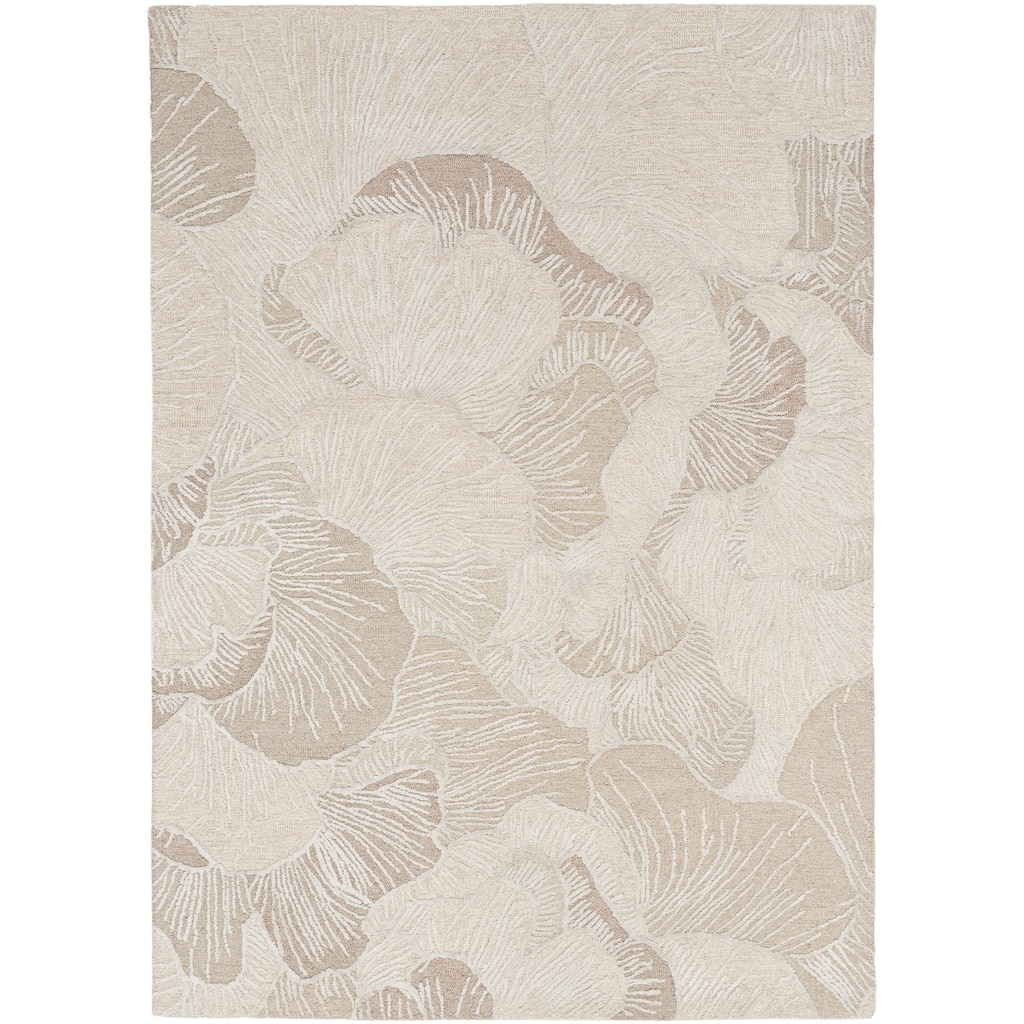 Nourison Avra Indoor only Floral Handmade Wool Area Rug