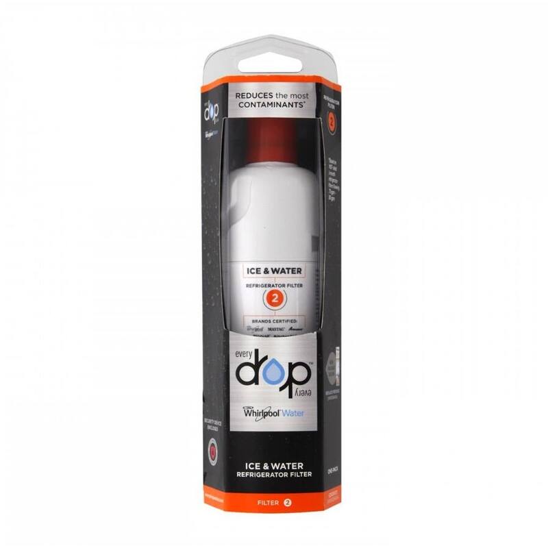3 Pack Everydrop by Whirlpool Ice and Water Refrigerator Filter 2, EDR2RXD1 3 pieces On Sale