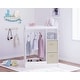 preview thumbnail 18 of 17, UTEX Kids Dress up Storage with Mirror and Storage Bin,Kids Armoire Dresser,Costume Closet,Pretend Storage Closet for Kids
