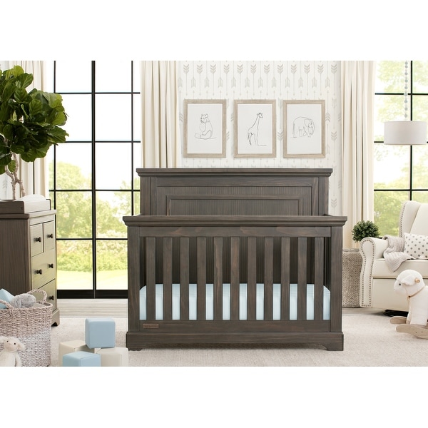 Simmons 2 in 1 top crib & toddler mattress