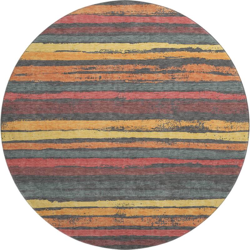 Premium Washable Super Soft Stripe Mayfield Rug