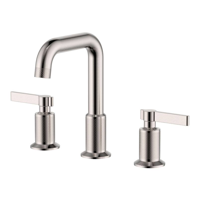 Ruvati Barolo Two Handle Widespread Bathroom Faucet in Brushed Nickel - RVF5236BN - 7'6" x 9'6"