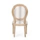 preview thumbnail 24 of 64, Phinnaeus French Country Fabric Dining Chairs (Set of 2) by Christopher Knight Home