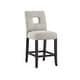 preview thumbnail 46 of 51, Mendoza Keyhole Counter Height Back Stool (Set of 2) by iNSPIRE Q Bold