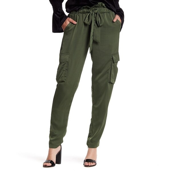 green cargo trousers womens