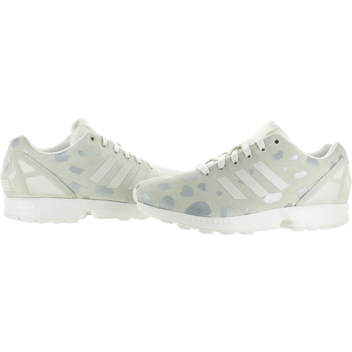 Shop Adidas Originals Womens Zx Flux Casual Shoes Suede Animal