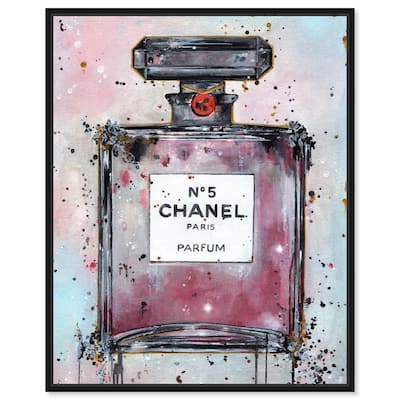 Doll Memories - Abstract Perfume Canvas by Art Remedy