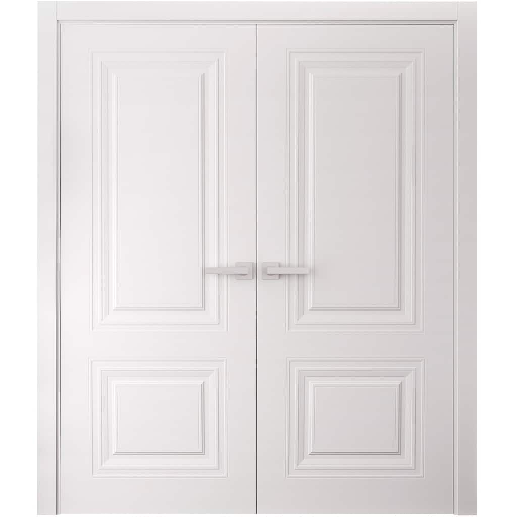 SartoDoors Basic 9772 | Bedroom Door Interior Door | Solid Wood | Slab Only | 36x80, White