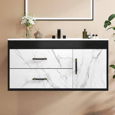 Moasis 36" Floating Bathroom Vanity with Sink And 2 Drawers
