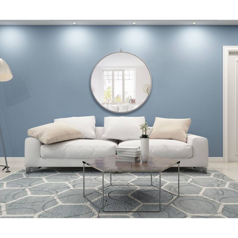Elegant Lighting Eternity 36" Diameter Circular Metal Framed Wall